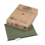 PENDAFLEX EARTHWISE Pendaflex Earthwise 74517 Recycled Hanging File Folders- Kraft- Letter- Green- 25/Box 74517